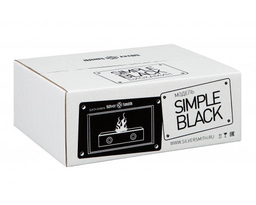 Биокамин Silver Smith SIMPLE BLACK Биокамин Silver Smith SIMPLE BLACK