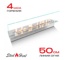 Топливный блок SteelHeat LINE GLASS 600