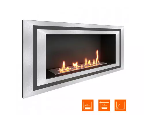 Биокамин встраиваемый SteelHeat LONG-D 900 Small Биокамин встраиваемый SteelHeat LONG-D 900 Small