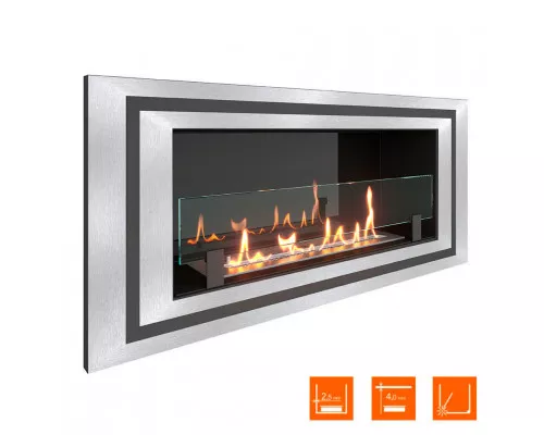 Биокамин встраиваемый SteelHeat LONG-D 900 Small Биокамин встраиваемый SteelHeat LONG-D 900 Small