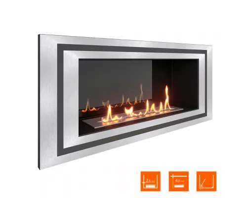 Биокамин встраиваемый SteelHeat LONG-D 900 Small Биокамин встраиваемый SteelHeat LONG-D 900 Small