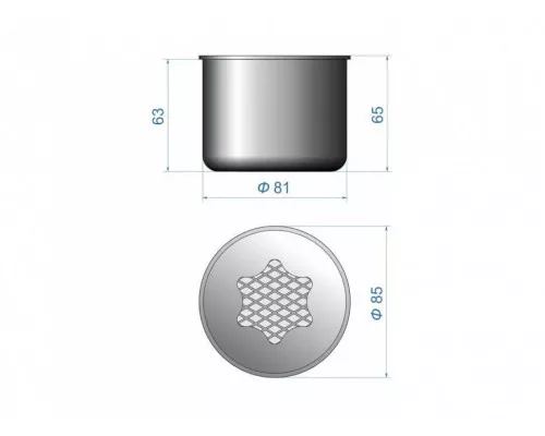 Топливный блок Lux Fire D85 XS
