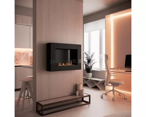 Биокамин SteelHeat WALL GRAND 900 черный Биокамин SteelHeat WALL GRAND 900 черный