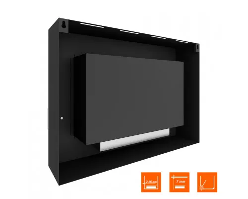Биокамин SteelHeat WALL GRAND 900 черный Биокамин SteelHeat WALL GRAND 900 черный