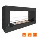 Биокамин SteelHeat FRAME ONE 900 черный