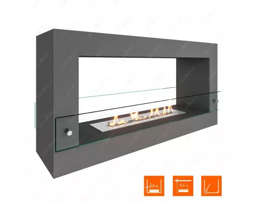Биокамин SteelHeat FRAME ONE 900 черный Биокамин SteelHeat FRAME ONE 900 черный