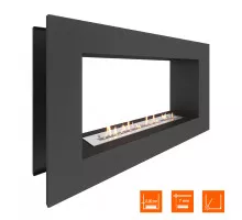 Биокамин сквозной SteelHeat GRAND 1100
